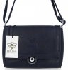 GEANȚĂ DE DAMĂ tip poștaș BEE BAG bleumarin 1002S24